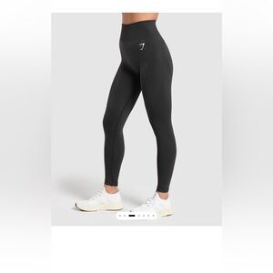 Gymshark black leggings size medium